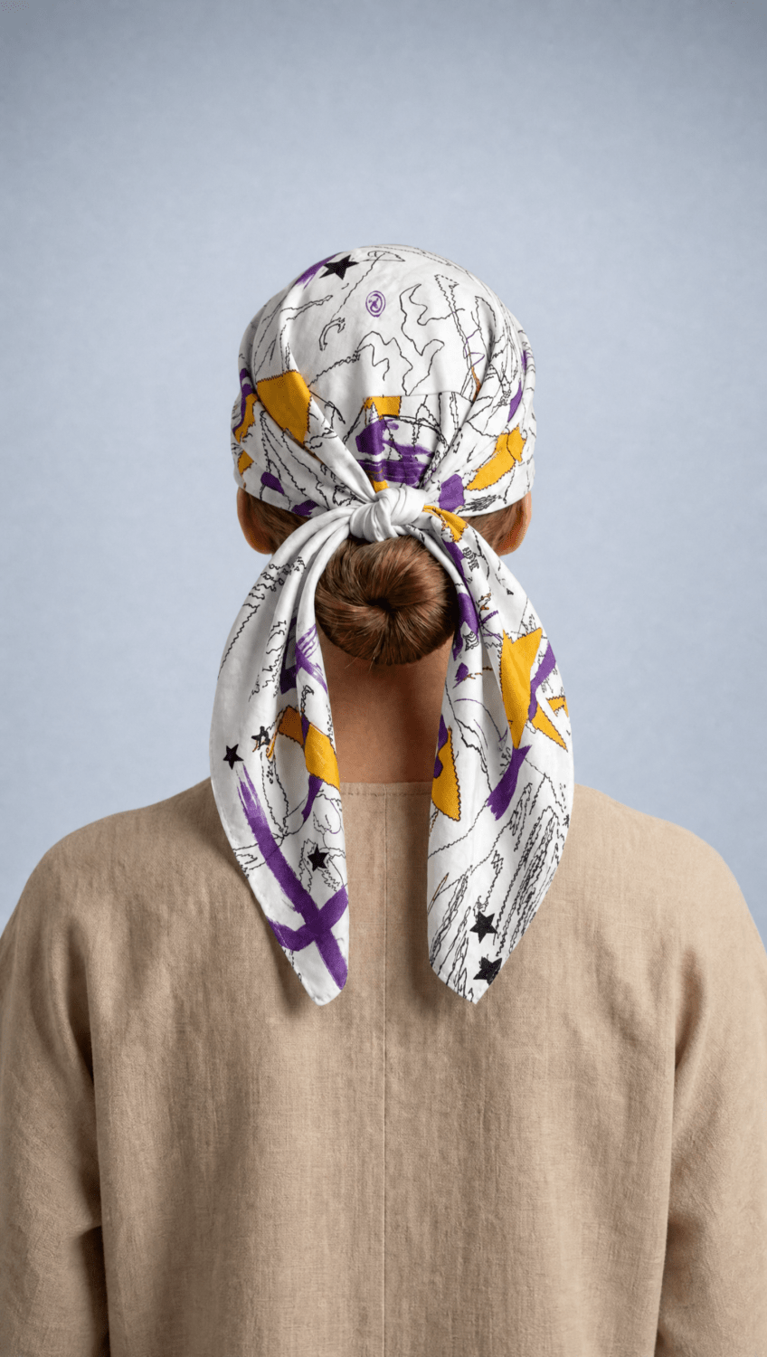 Abstract Bandana Hat - Shade State -