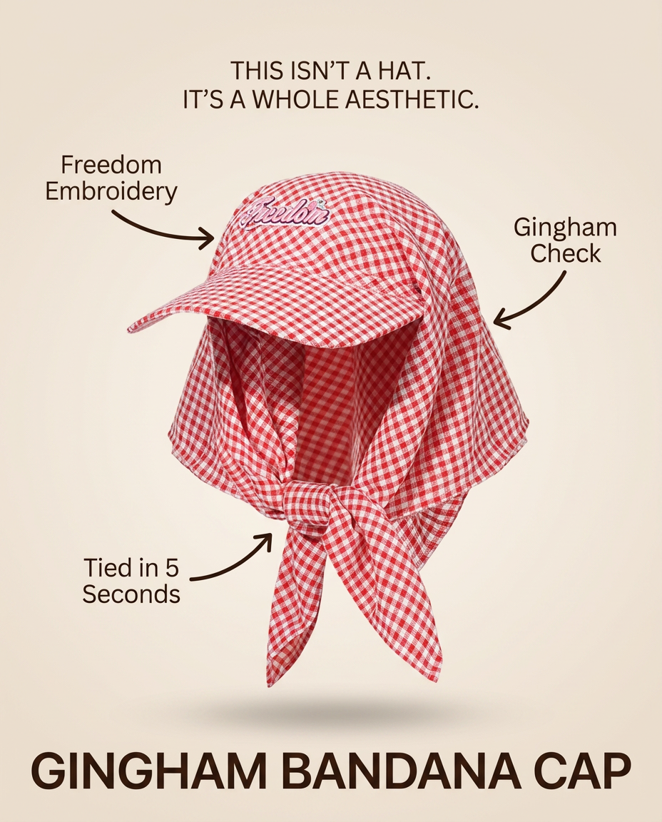 Freedom Gingham Hat