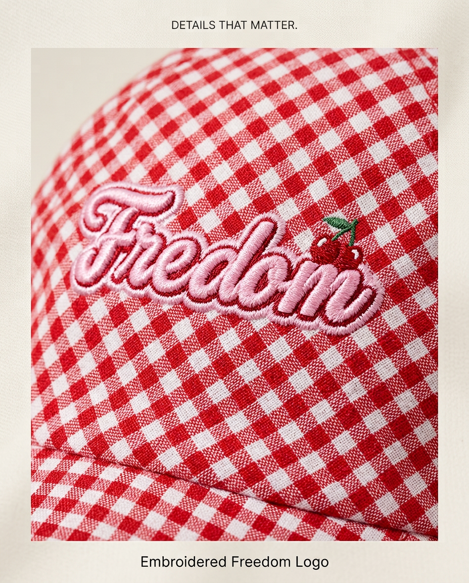 Freedom Gingham Hat
