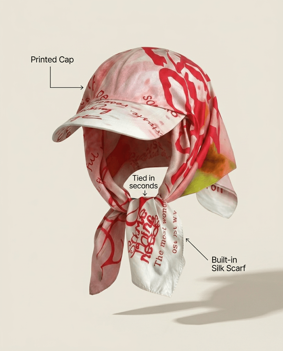 Graphic Bandana Hat - Shade State -